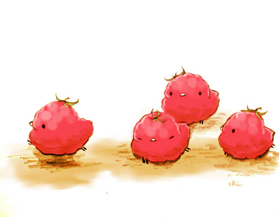 树莓插画图片壁纸