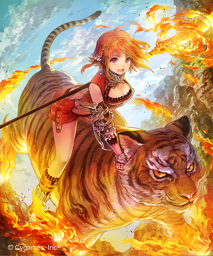 火焰野兽骑士-女孩子巴哈姆特之怒