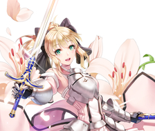 Saber Lily-saber lilyfate