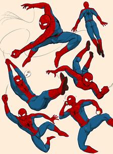 蜘蛛侠插画图片壁纸