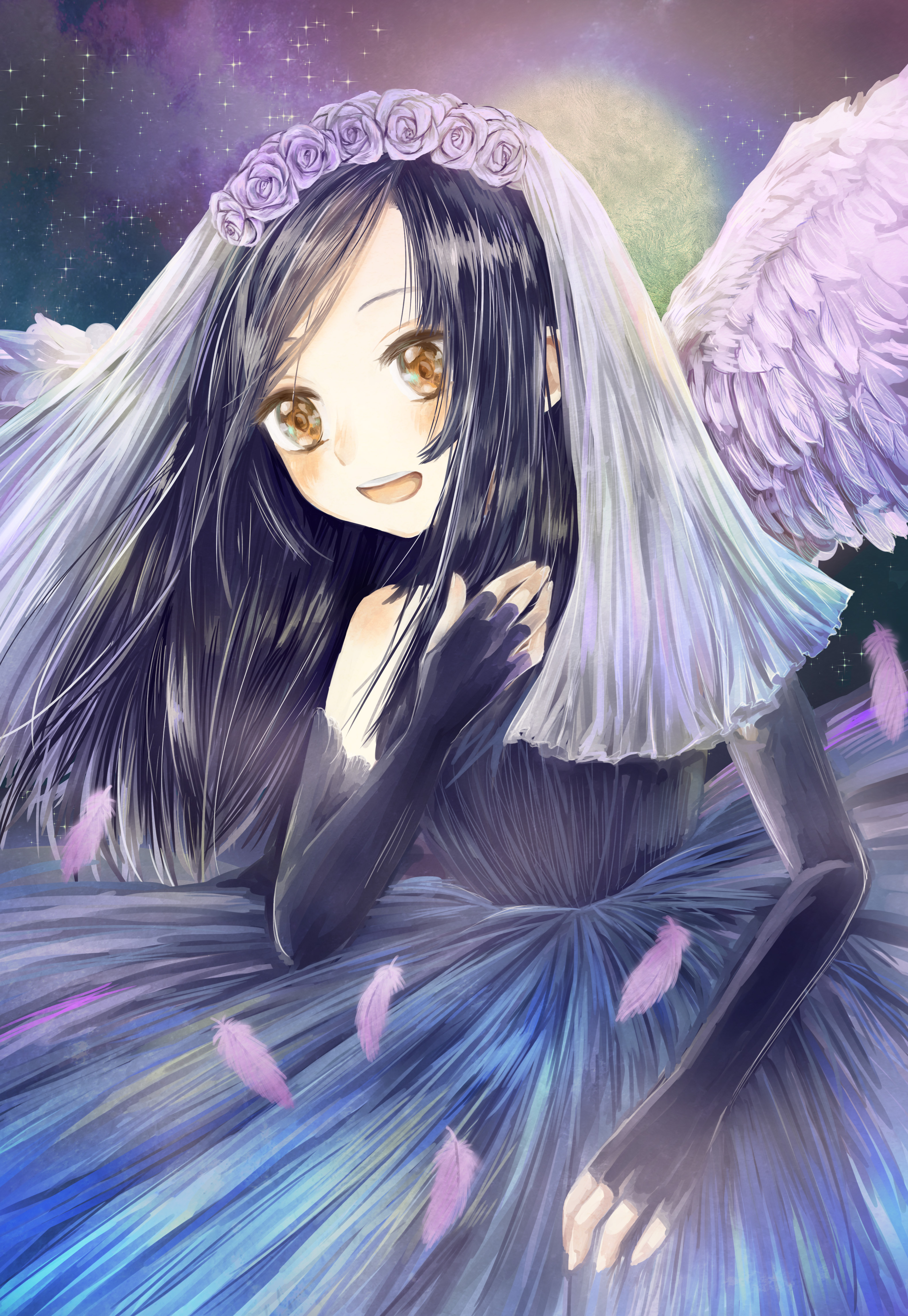 天使女孩子原创