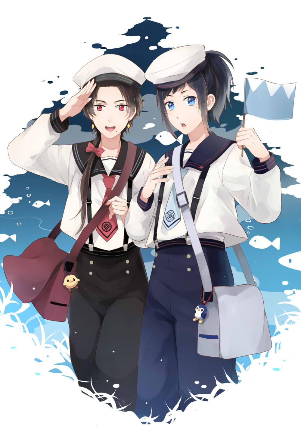 水手服刀剑乱舞竖图