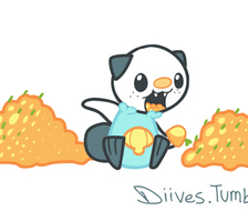 Oshawott eating-oshawottfood