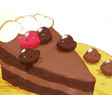 三重巧克力蛋糕-原创すいーとり