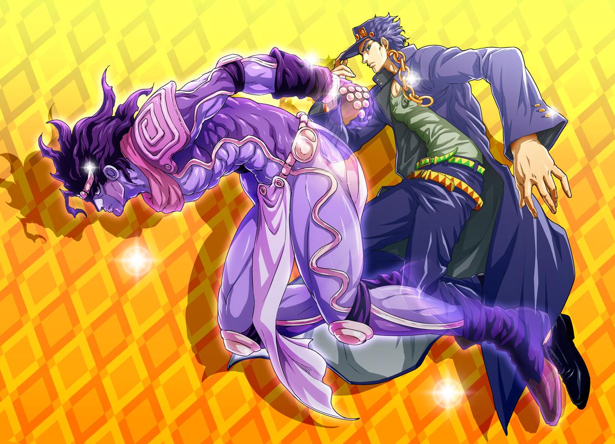 星白金jojo的奇妙冒险横图