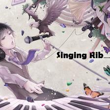 Singing Rib......插画图片壁纸
