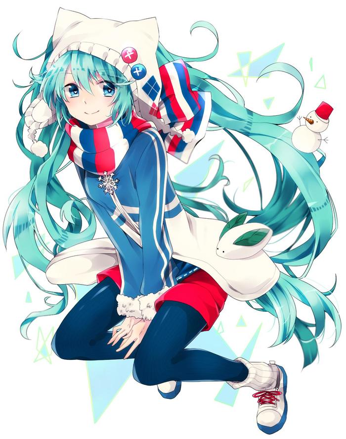 Snow Miku 2016 !!插画图片壁纸