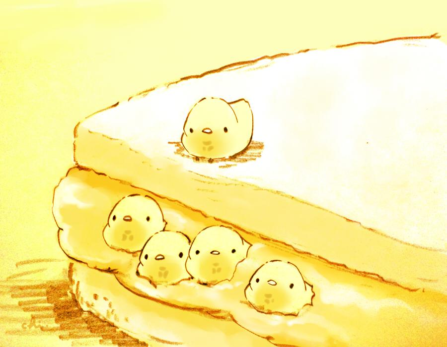 香蕉牛奶蛋糊三明治插画图片壁纸