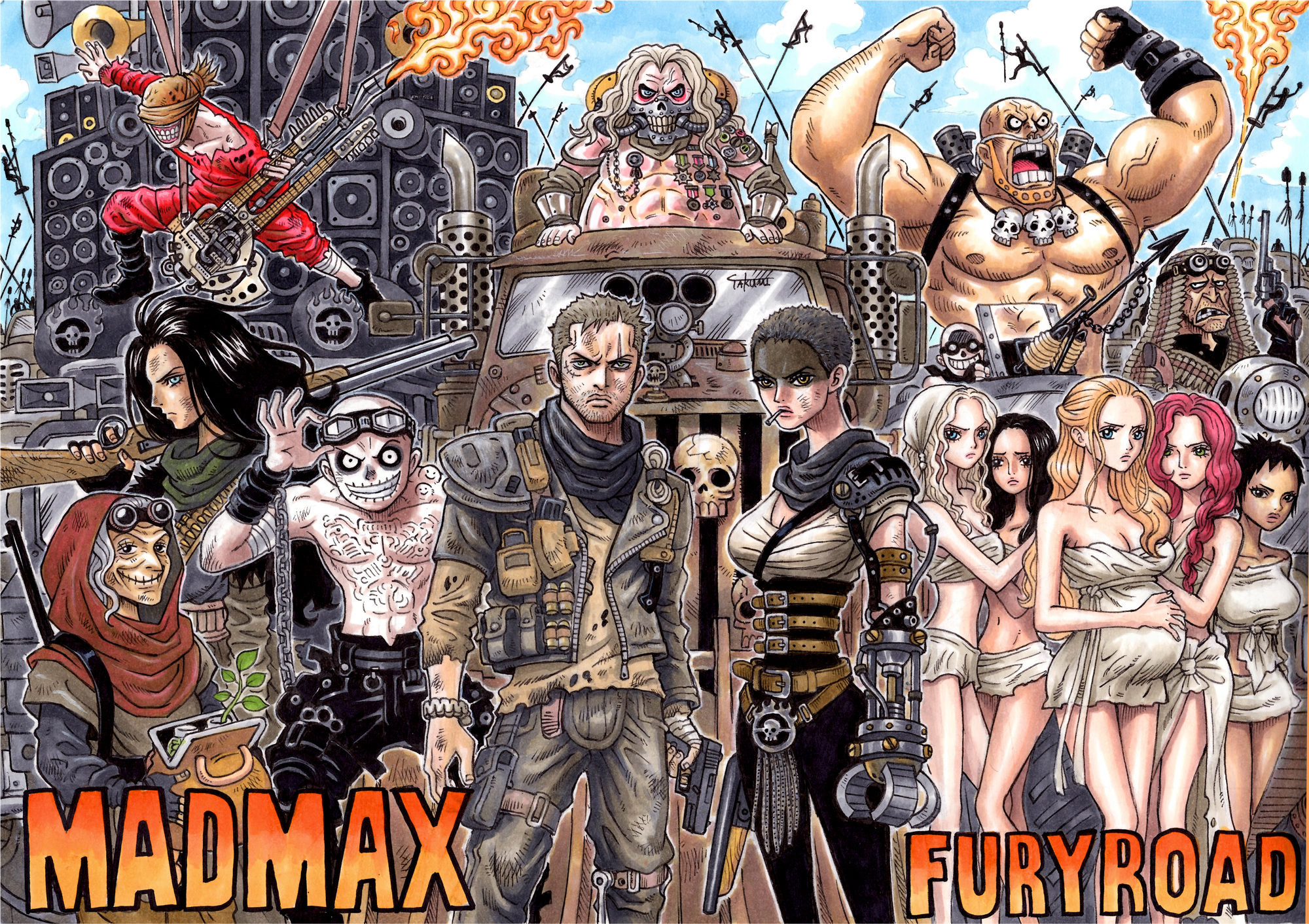 MADMAX FURYROAD连衣裙风