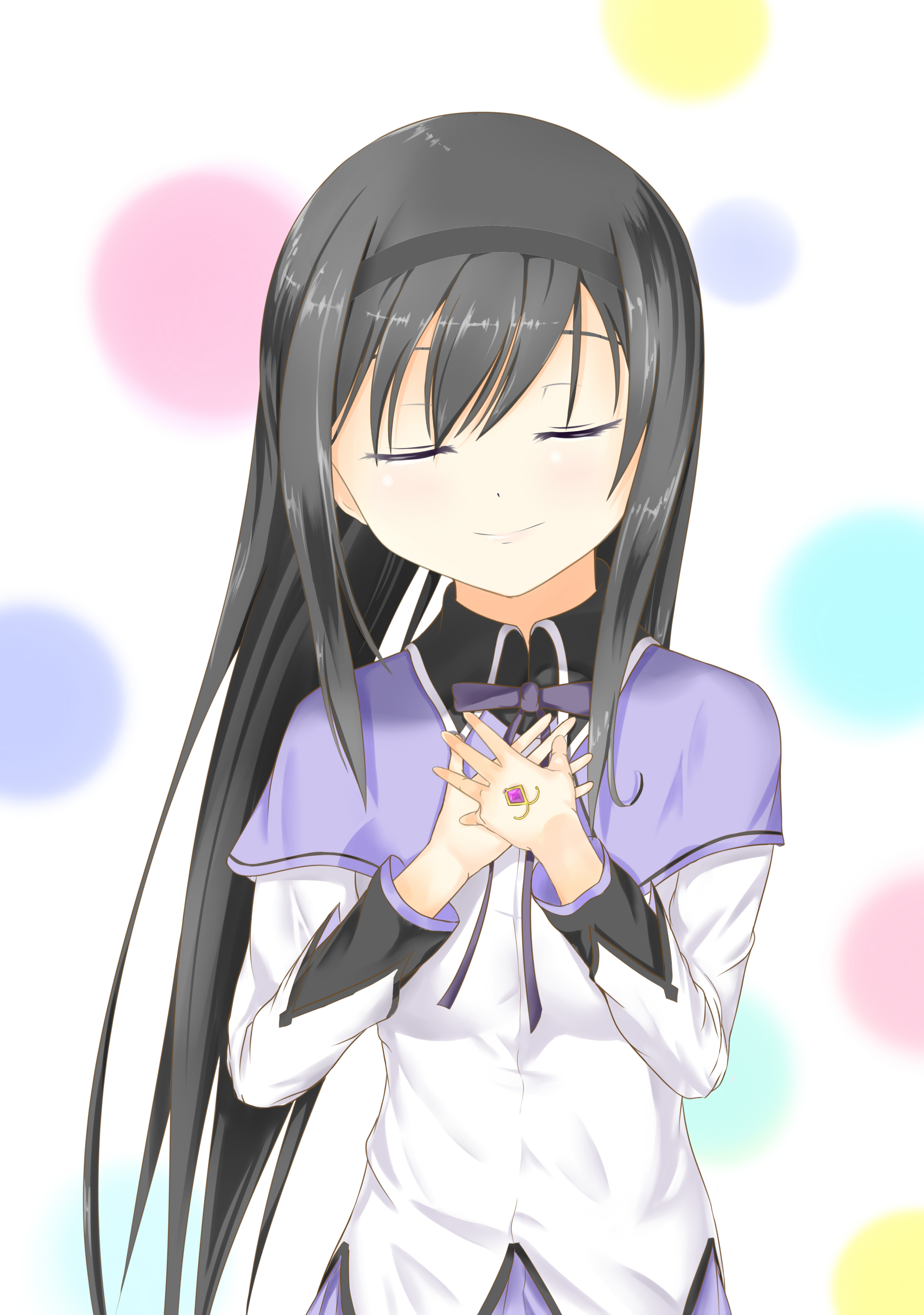 ほむらちゃん 魔法少女小圆 晓美焰 画师通