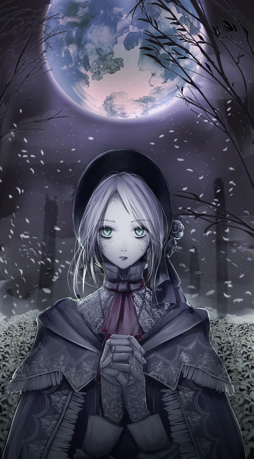 苍白的月色瞳孔-血源诅咒月の魔物