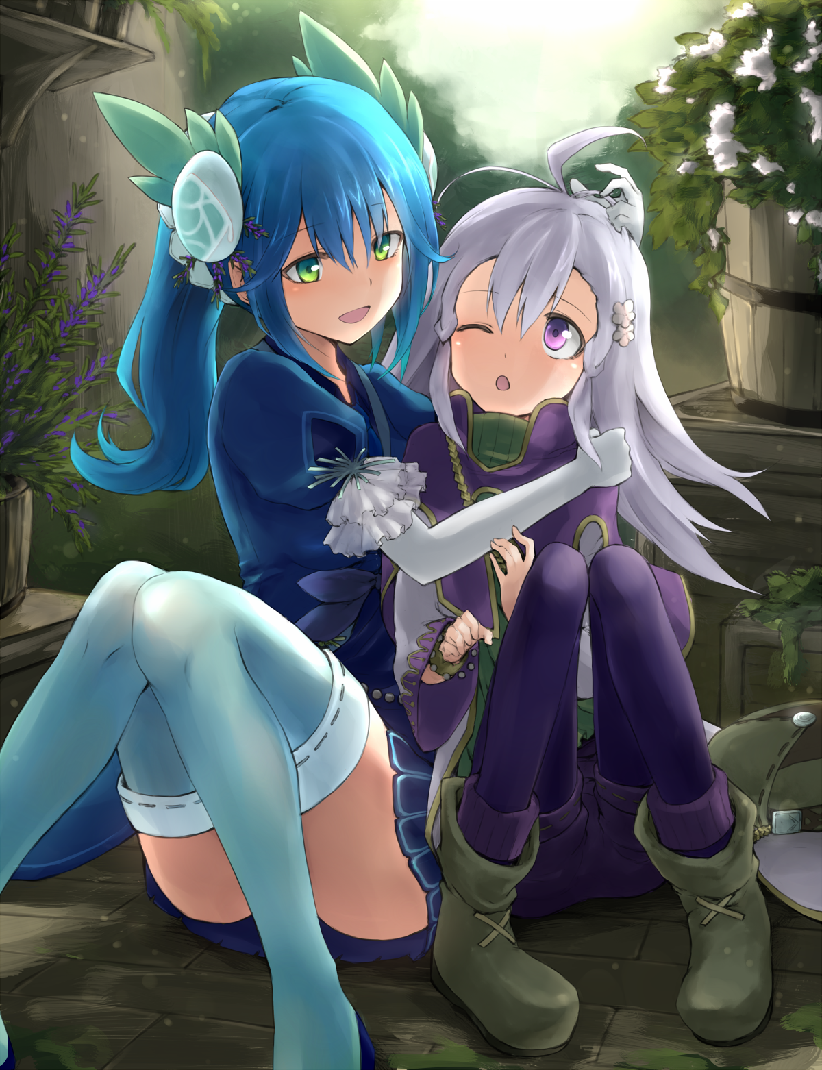 湿润插画图片壁纸