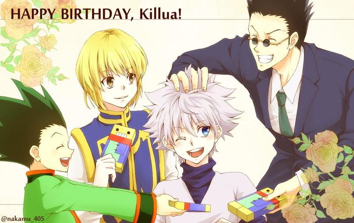 HAPPY BIRTHDAY, Killua!插画图片壁纸