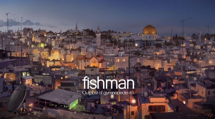 【fishman】Jerusalem插画图片壁纸