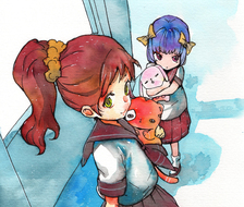 Watercolor Sisters