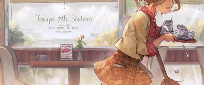 Tokyo 7th Sisters - "Hajimari"插画图片壁纸