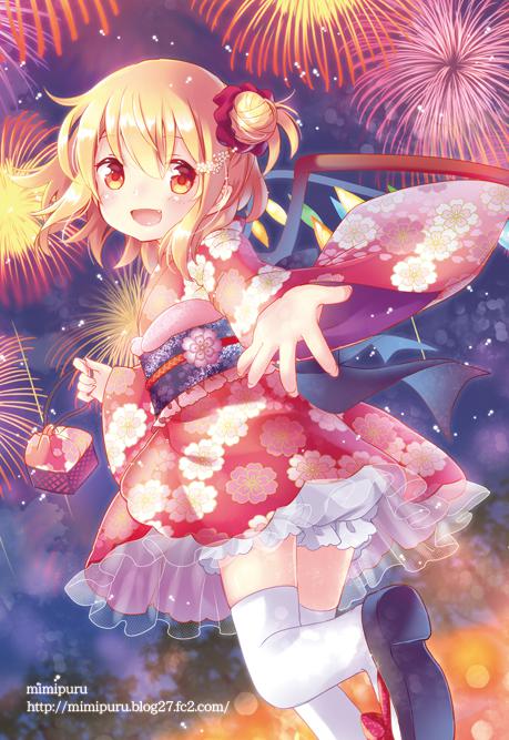 浴衣法郎-东方Project芙兰朵露斯卡雷特