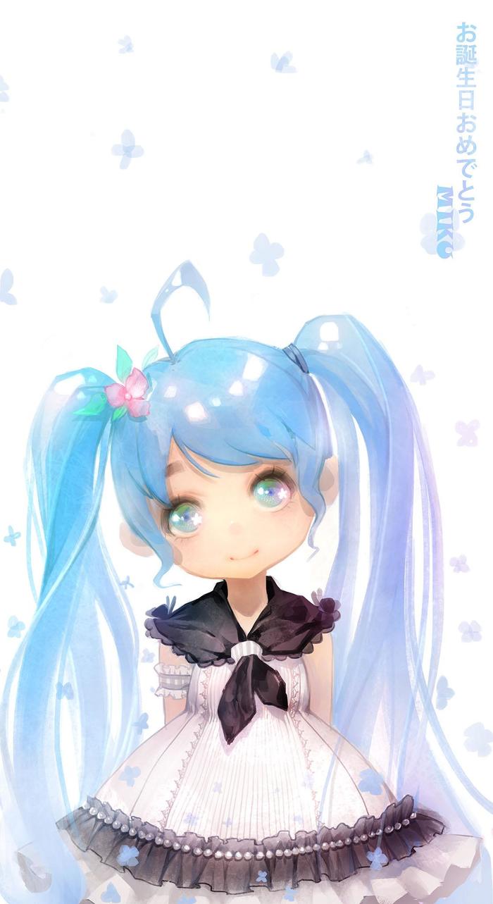 miku hb插画图片壁纸