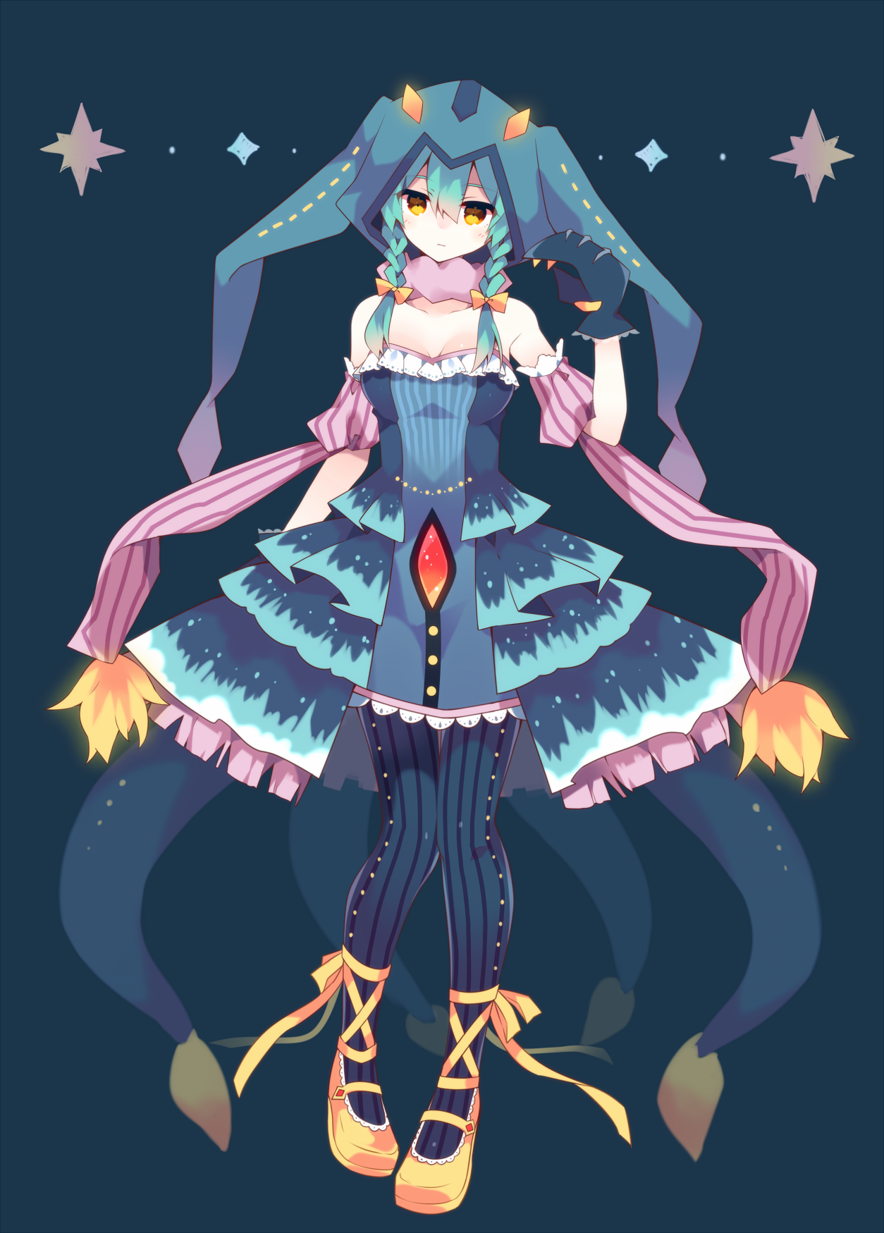 海底女王梦幻之星online2拟人化