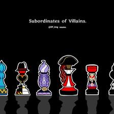 Subordinates of Villains.插画图片壁纸