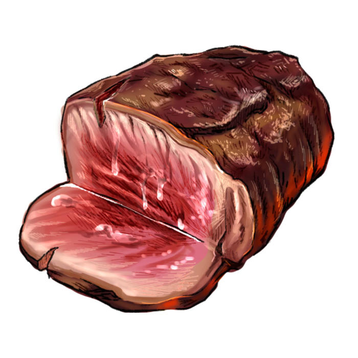 肉，肉插画图片壁纸