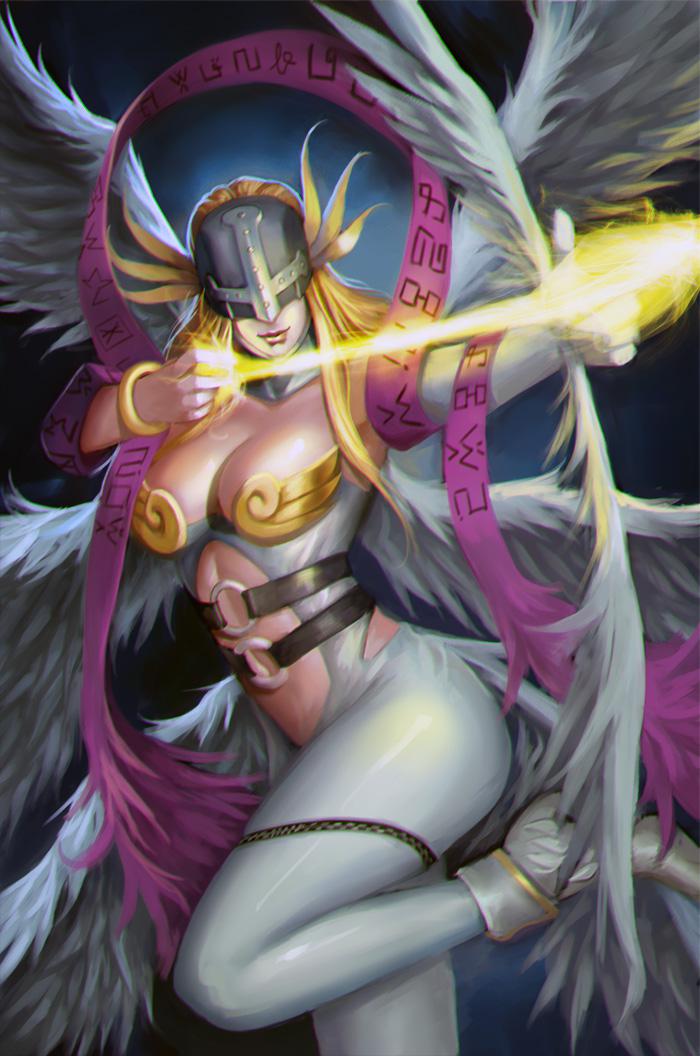 天使兽插画图片壁纸