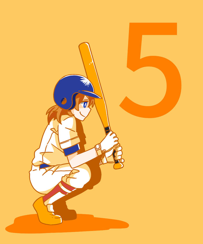 棒球μ’总结插画图片壁纸