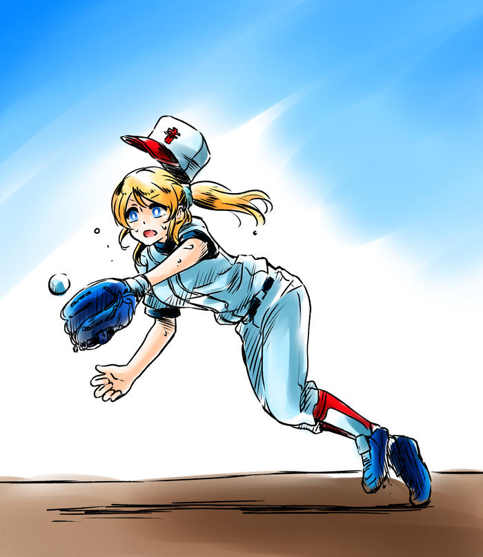 棒球μ’总结插画图片壁纸