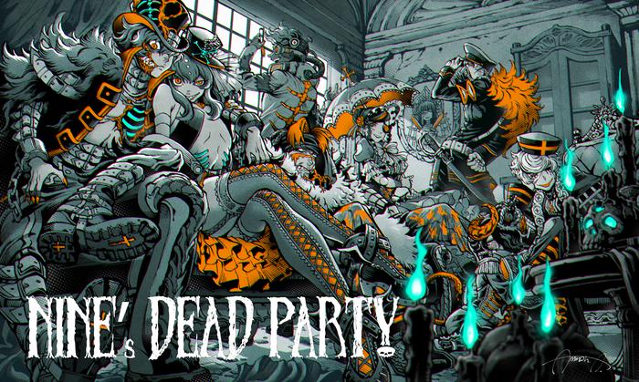 NINE's DEAD PARTY插画图片壁纸
