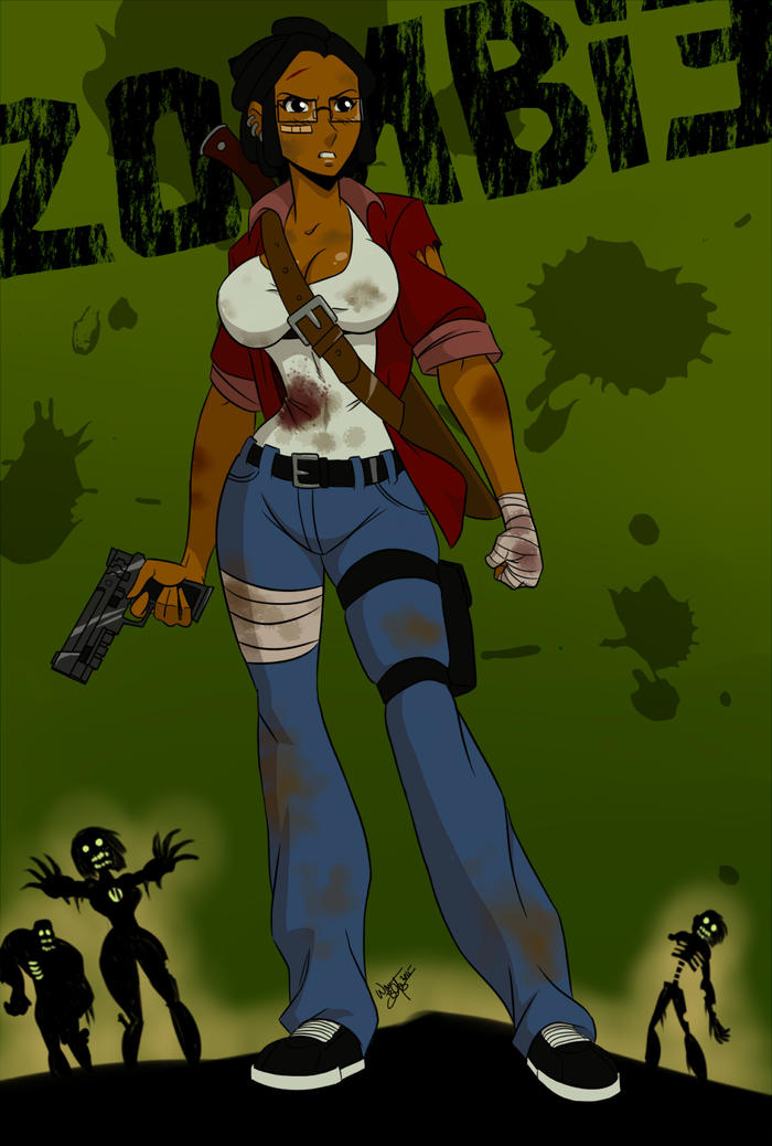Zombie Apocalypse插画图片壁纸