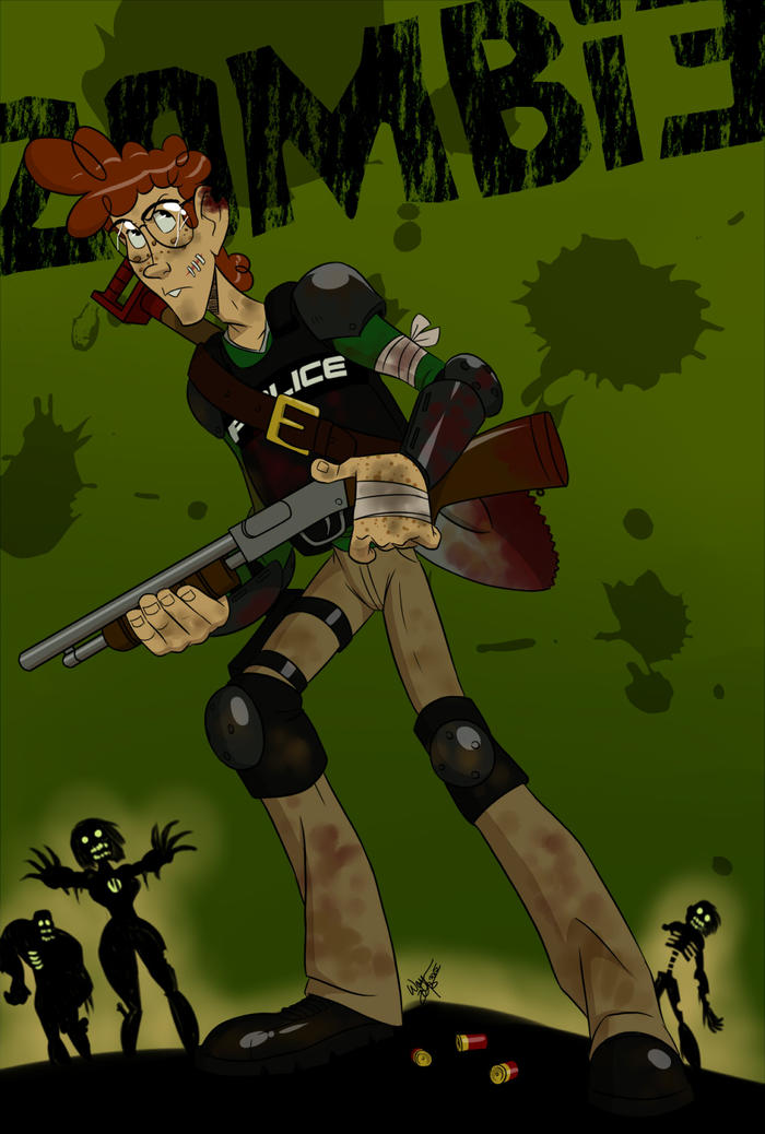 Zombie Apocalypse插画图片壁纸