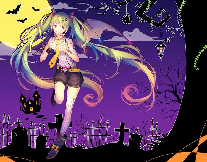 halloween插画图片壁纸