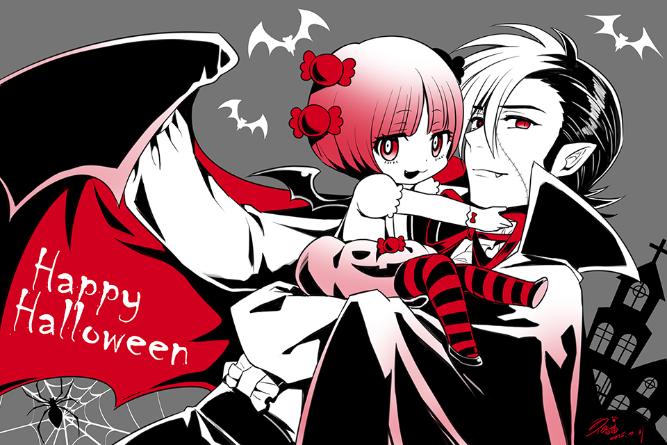 【BJ】Happy Halloween插画图片壁纸