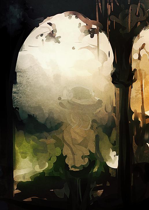 思案の外插画图片壁纸