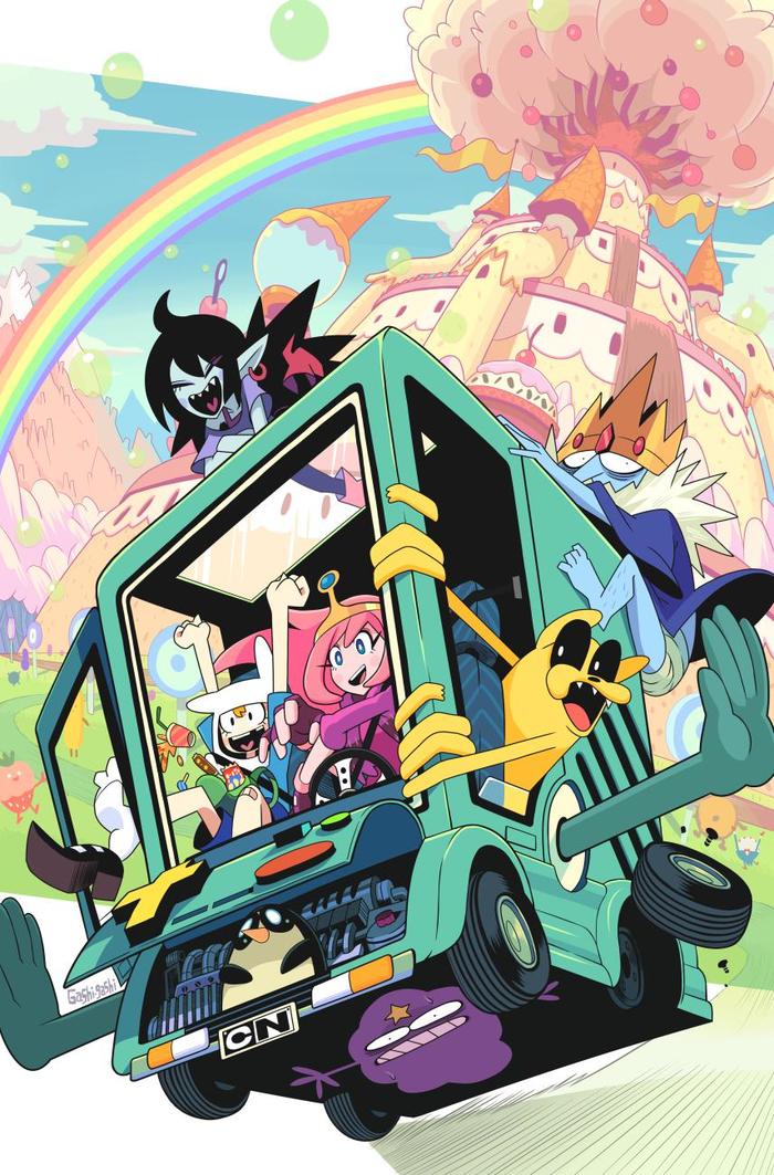 【宣传】Adventure time#46封面艺术插画图片壁纸