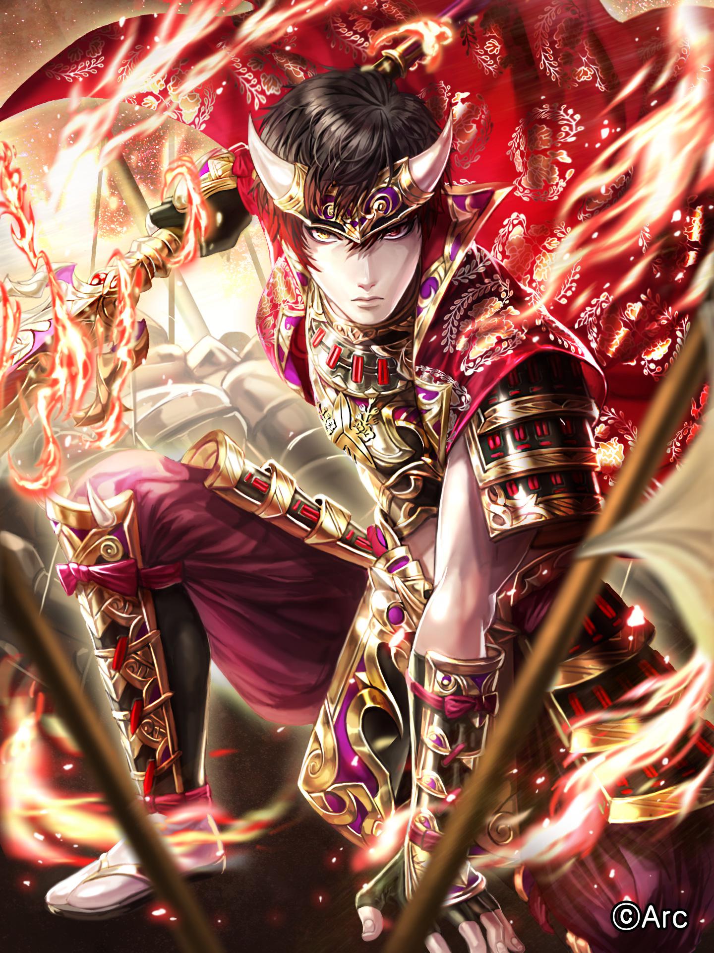 战国姬神:福岛正则插画图片壁纸