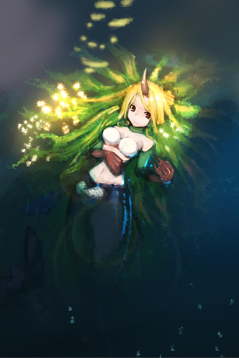 海豚姑娘原创竖图