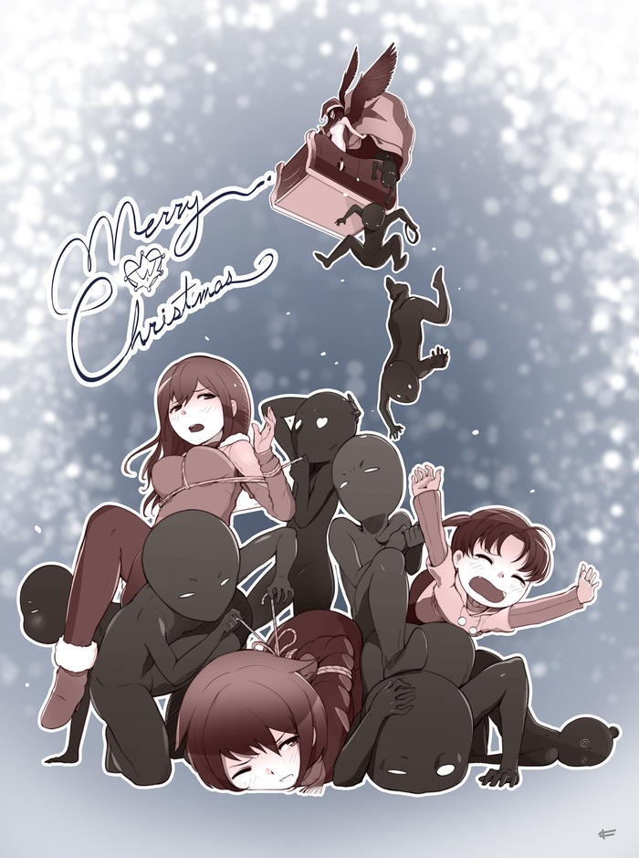 Merry Christmas!插画图片壁纸