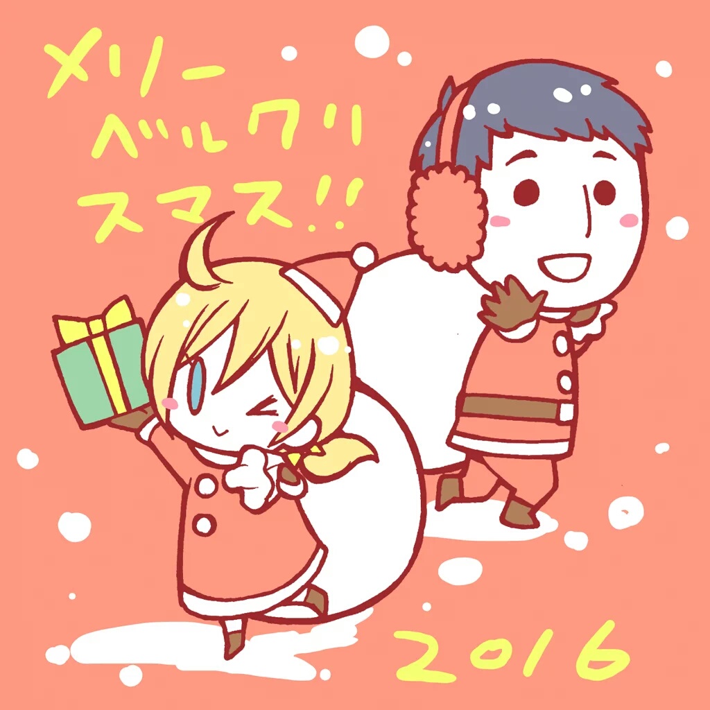 【2015】圣诞快乐！插画图片壁纸