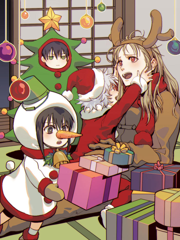 Merry Christmas！插画图片壁纸