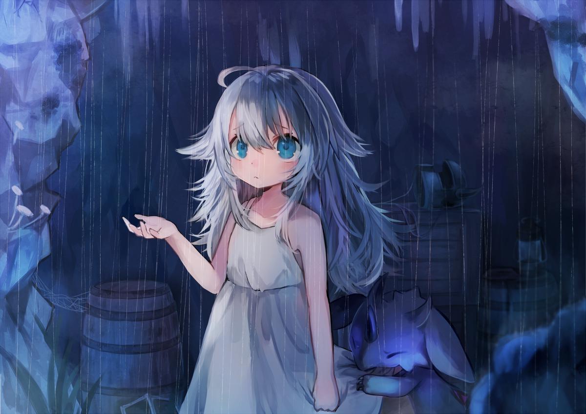 少女与小龙-原创龙的