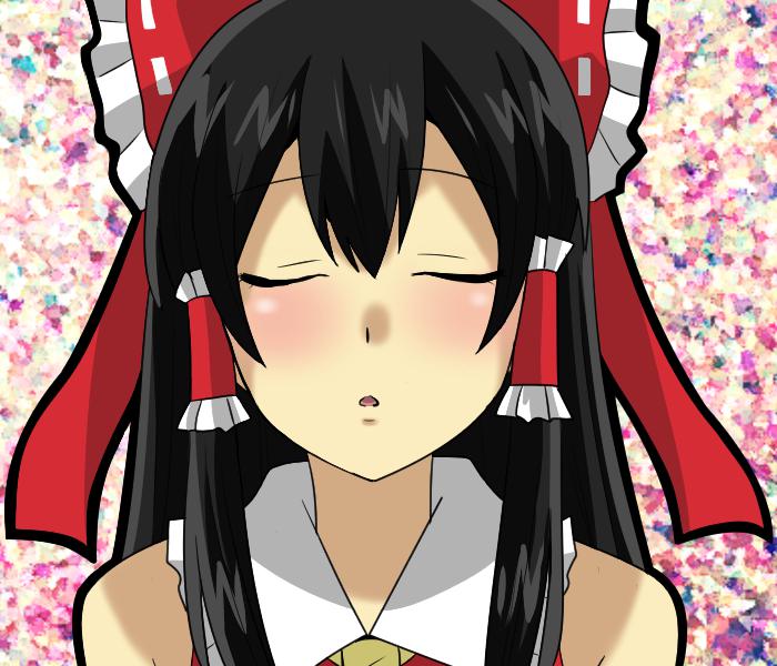 亲吻灵梦东方project横图