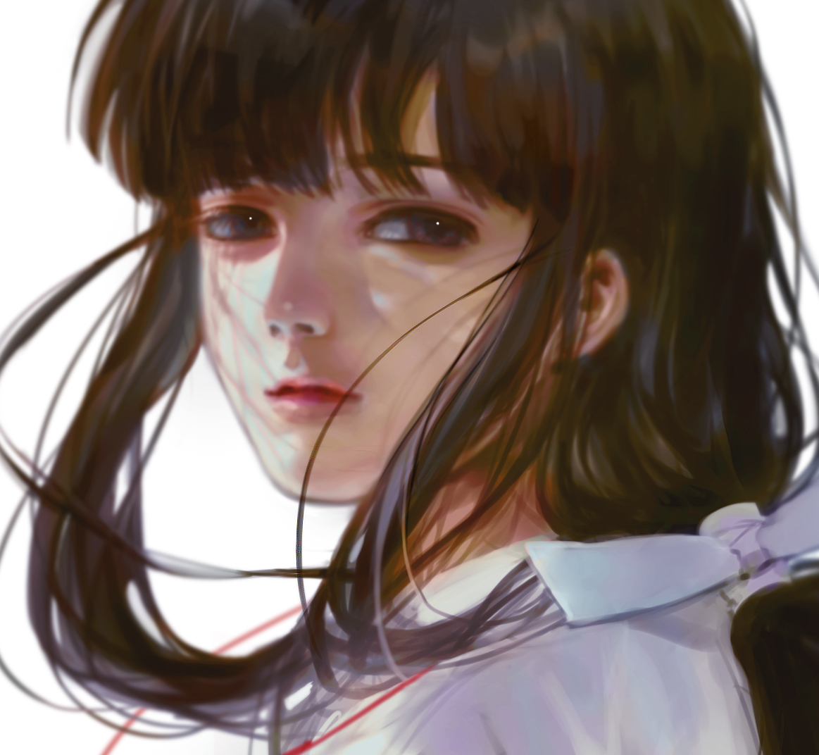 【桔梗】無望の愛，永遠の愛插画图片壁纸