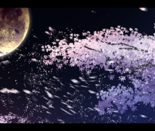 夜桜-原创风景
