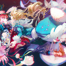 Alice In Wonderland插画图片壁纸