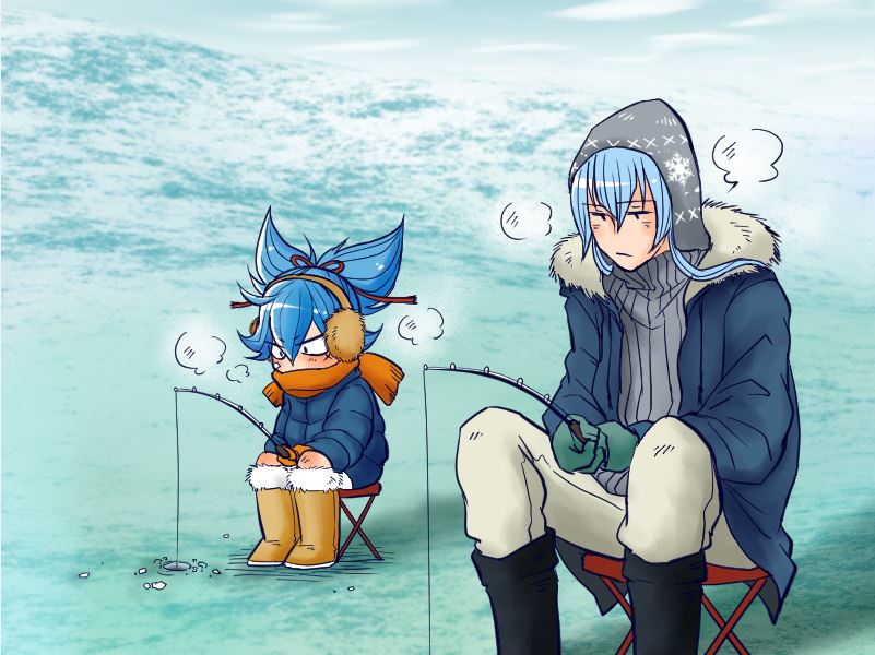 演目『籠の鳥』插画图片壁纸