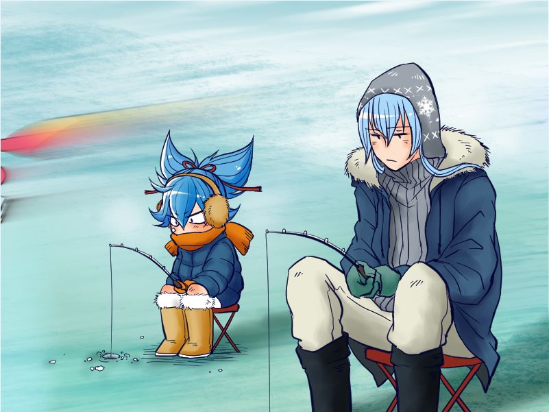 演目『籠の鳥』插画图片壁纸