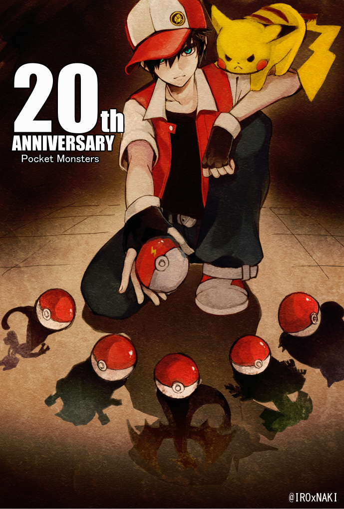 Pokemon20th插画图片壁纸