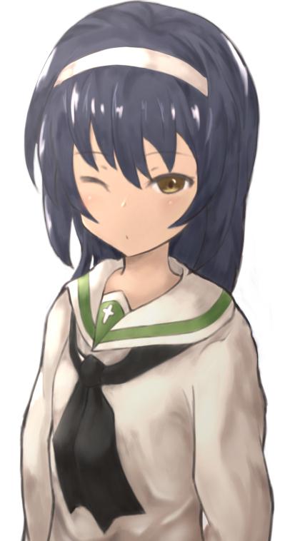 冷泉麻子很可爱少女与战车竖图