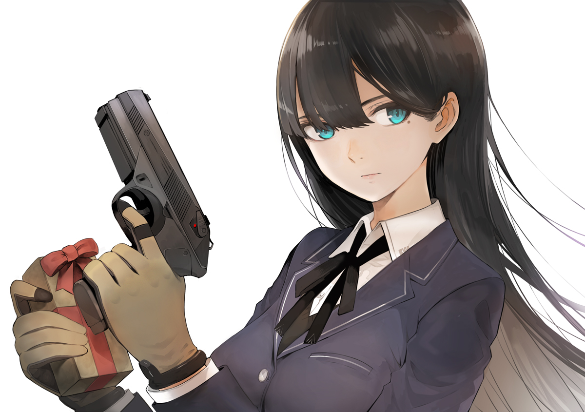 想被射击吗？-原创少女